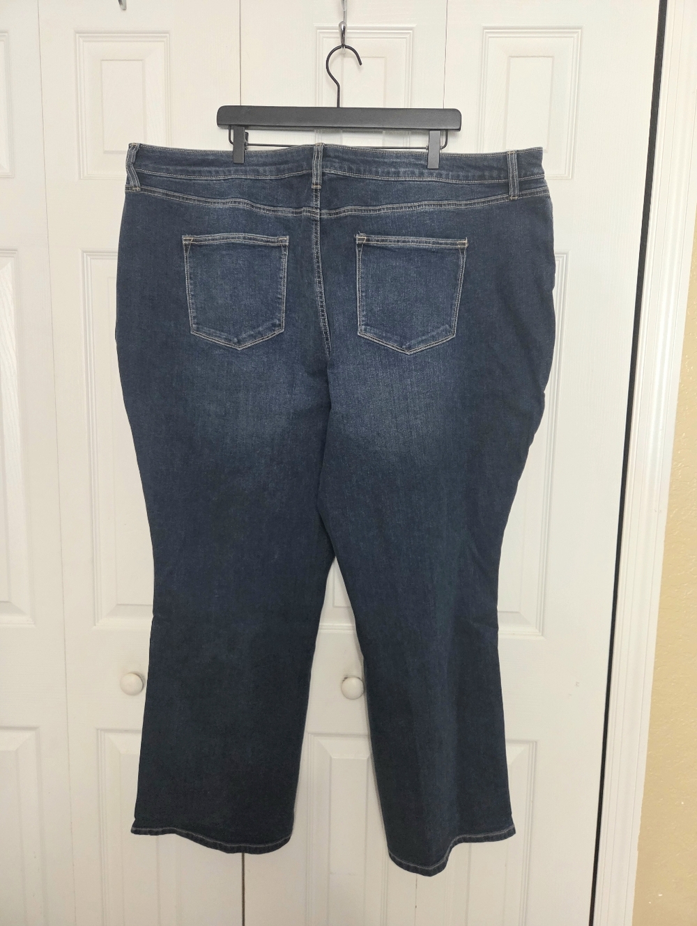 Sonoma New Dark Blue Women’s Mid-Rise Bootcut Jeans - Picture 7 of 12